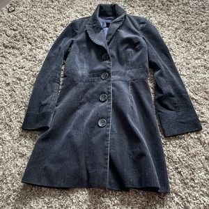 Pink tartan corduroy coat- New!